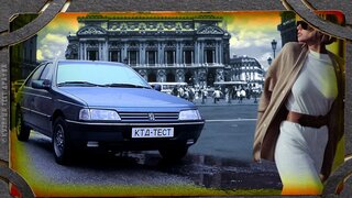 Пежо 405 как новый, уже французское ретро.  Тест драйв Peugeot 405