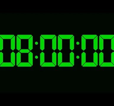 8 Hours Countdown Timer With Relaxing Song for Sleeping/Studying | Non ...