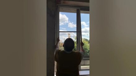 москитная сетка на раздвижные окна, (раздвижная москитная сетка)