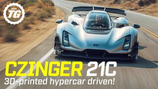World Exclusive!  Czinger 21C First Drive: $2m, 1,233bhp 3D-printed hypercar | Top Gear