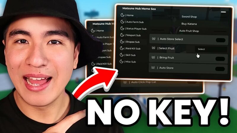 Meme Sea Script Roblox Keyless Autofarm Script GUI Unpatched & Working ...