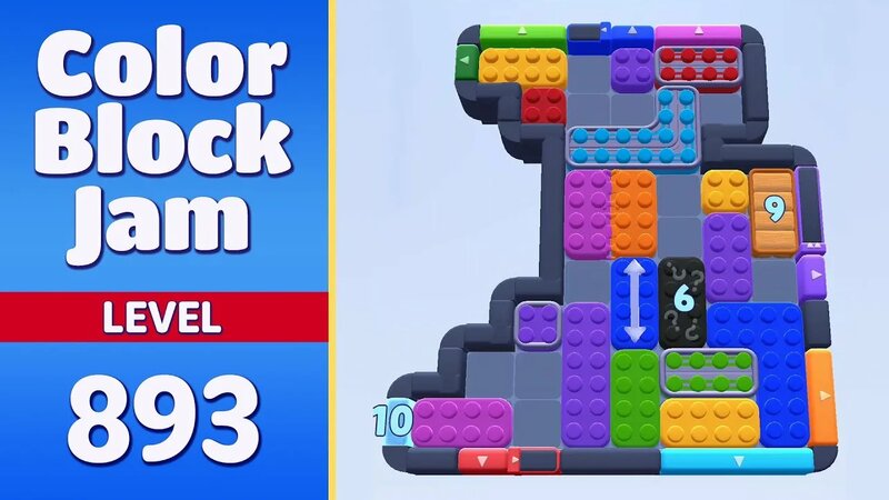 Color Block Jam Level 892 Walkthrough (893) | Tips for VERY HARD Levels ...
