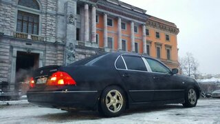 Toyota Celsior (30).  Апогей японского автомобилестроения.