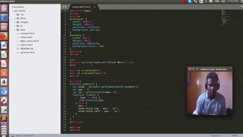 Animation using java script - Смотреть онлайн в поиске Яндекса по Видео