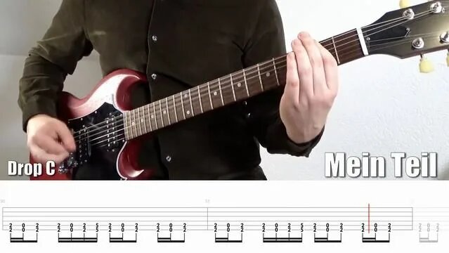 10 Rammstein Riffs (Табулатура) Guitar Tutorial TABS - Смотреть онлайн ...