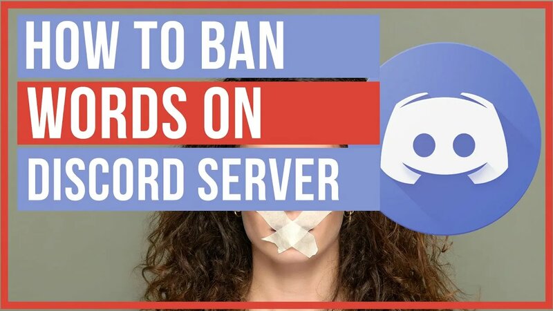How To Ban Words On A Discord Server - Full Tutorial - Yandex Video ...