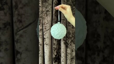 Как выглядит шар с фотографией ручной работы со всех сторон