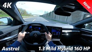 Renault Austral 2023 - POV Test Drive in 4K (1.3 Mild Hybrid 160 HP)