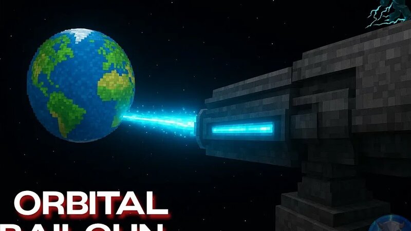 Orbital Railgun in Minecraft - Yandex Video aramada çevrimiçi izle