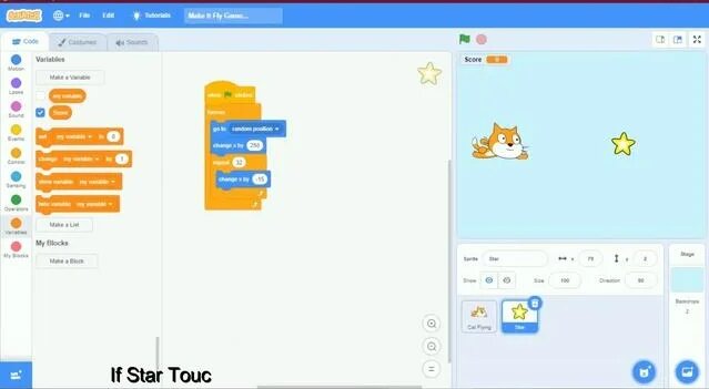How to Make a Flying Game in Scratch 3.0 | Basics of Scratch 3.0 | S ...