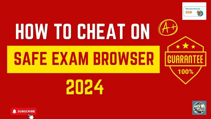How to cheat on Safe Exam Browser in 2024 | How to Bypass SEB ...