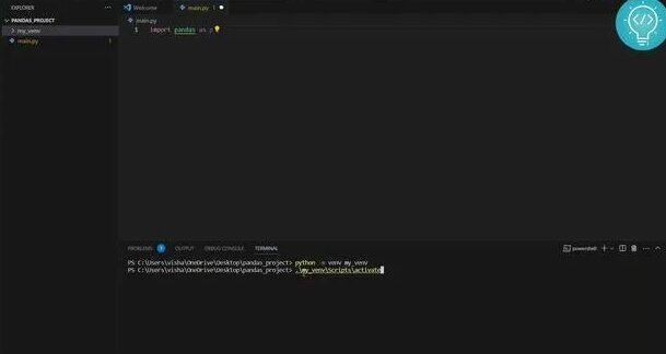 How to Install Pandas in Visual Studio Code (2023) - Смотреть онлайн в ...