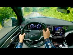 Лучший 3-рядный внедорожник до $100 000? |  Тест-драйв Jeep Grand Wagoneer 2026 (POV)