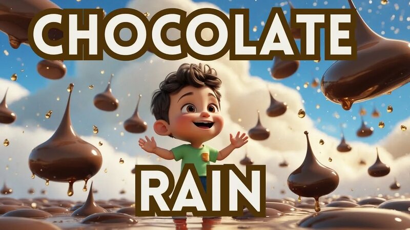 Chocolate Rain (Eloti TV) Children Chocolate Song, Imagining Free Fun ...