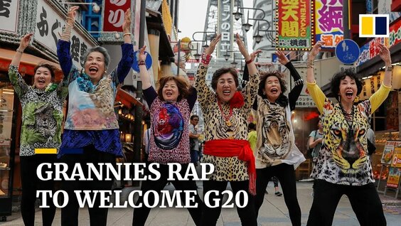 Japanese Granny Group Releases Rap Song To Welcome G20 To Osaka Erofound