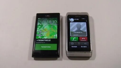 Nokia N8 & Nokia N9 incoming call - Yandex Video aramada çevrimiçi izle