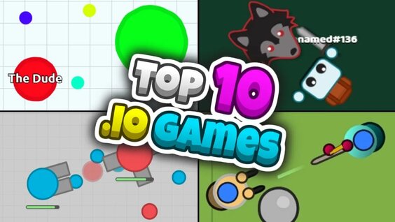 Top 5 .IO Games Of 2016!  Best .IO Games Of 2016 (Agar.io/Mope.io/Diep.io /Slither.io/Bloble.io) 