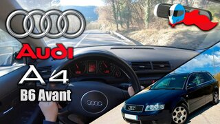 2004 Audi A4 B6 Avant 2.0 130 (96kW) POV 4K [Test Drive Hero] #9 Acceleration, Elasticity & Dynamic