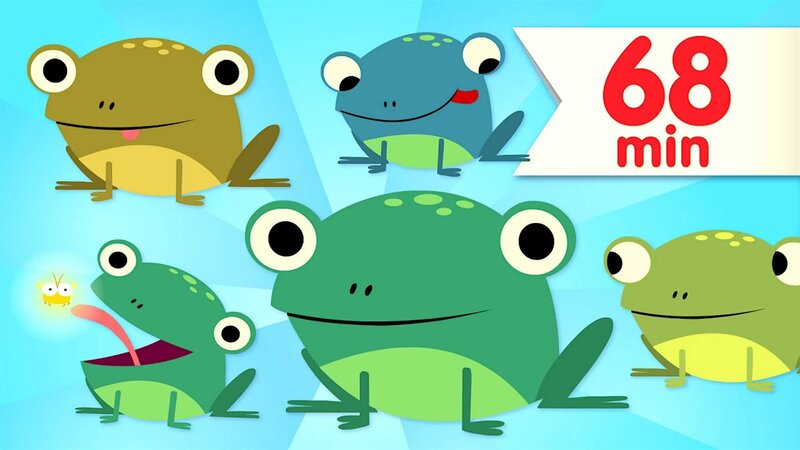 Five Little Speckled Frogs + More | Kids Songs | Super Simple Songs ...