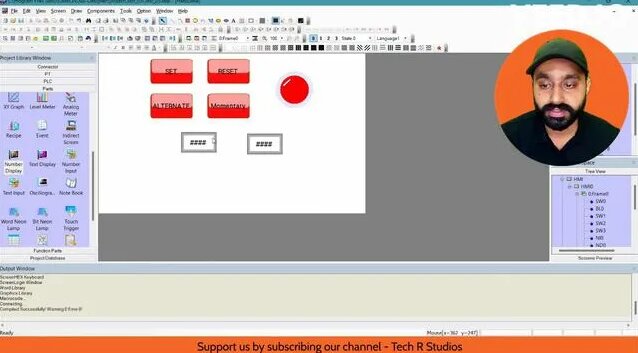 Omron HMI Tutorial Series || NB Designer Software || NB HMI || 3 ...