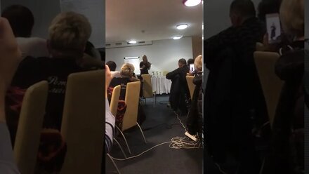 Выступление Ирины Омельченко на спецтренинге в Раубичах.