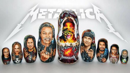 Metallica Matreshka Doll 2019