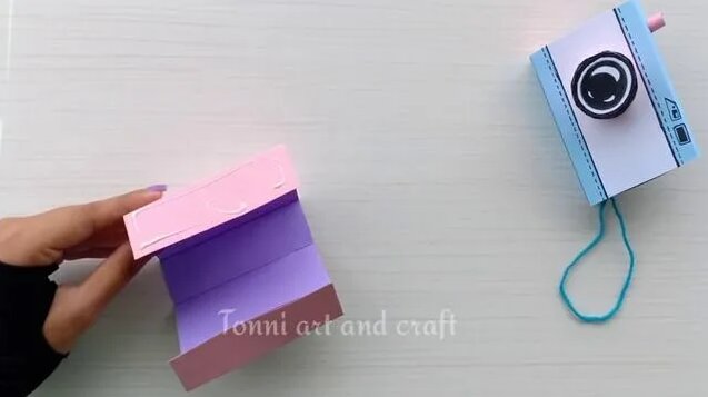 How to make a paper camera /DIY paper camera |Easy DIY/mini paper ...