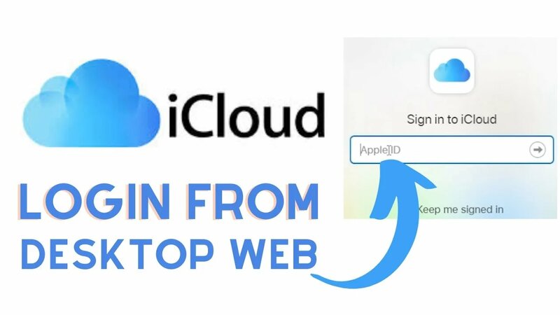 How to Login iCloud Account from Desktop PC Computer? iCloud Login on ...
