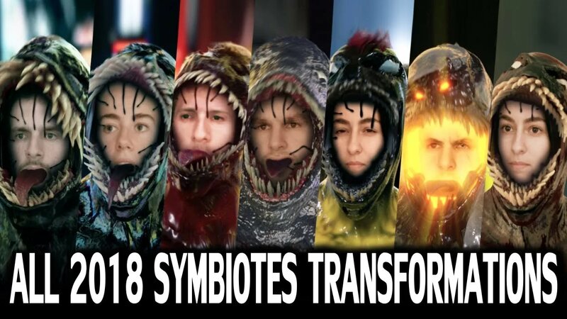 All 2018 JMMates Symbiotes Transformations (We are Venom) Which is the ...