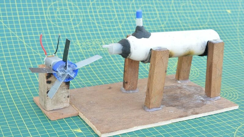 How to Make Steam Power Generator - a Cool Science Project With Easy ...