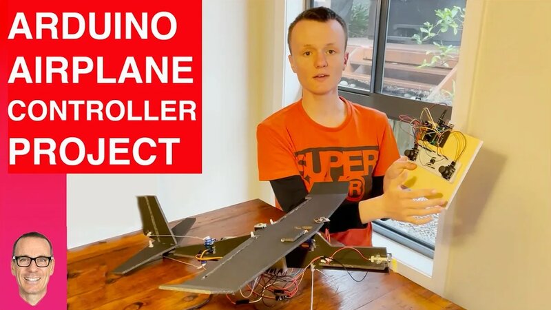 Демонстрационный проект контроллера самолета на базе Arduino - Смотреть ...