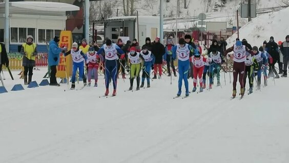 Лыжные гонки XLIV Спартакиады спортивных школ Алтайского края — Видео от Алтайский спо...