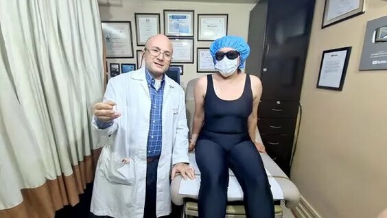 Answering questions with the doctor Gustavo Quiros Licona.