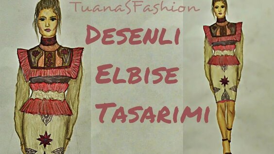 moda tasarımı çizimleri desenler: 1 bin video Yandex'te bulundu