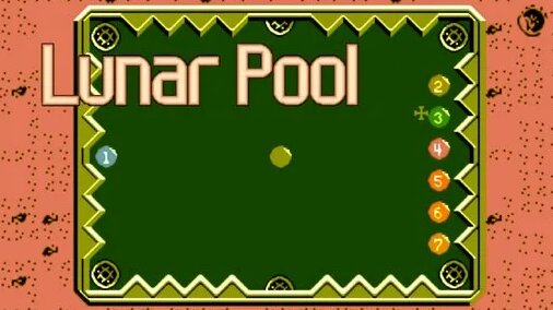 Lunar Pool (NES - Dendy - Famicom - 8 bit) - Lunar Ball Бильярд на ...