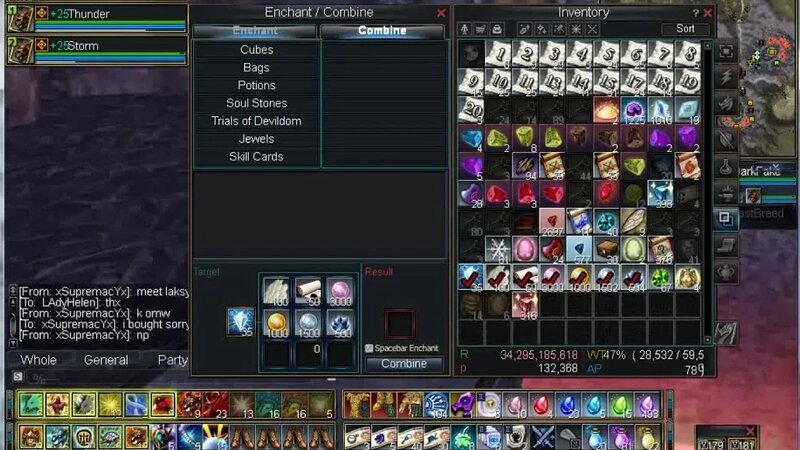 Crafting devildom cloak in Rappelz Webzen . Devildom pelerini basma ...