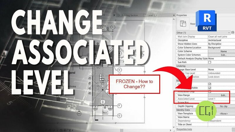 Revit Floor Plan - How To Change Associated Level - Quick Tip ...