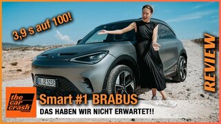 Smart #1 Brabus im Test (2022) Wie krass ist dieses Elektroauto bitte?!  Fahrbericht | Review | Preis