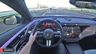 New 2024 mercedes e class test drive