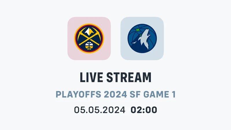 Прямая трансляция первого матча Денвер — Миннесота | Denver Nuggets vs ...
