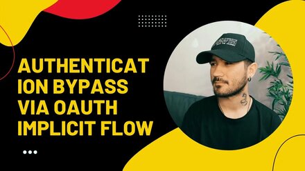 Authentication bypass via OAuth implicit flow | Lab: Authentication bypass via OAuth implicit flow