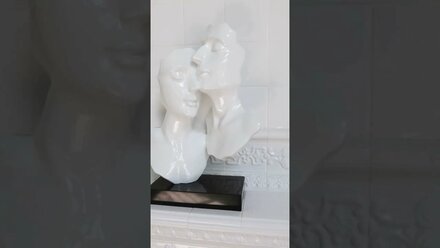 Камин в изразцовой облицовке "Альбион" #shorts