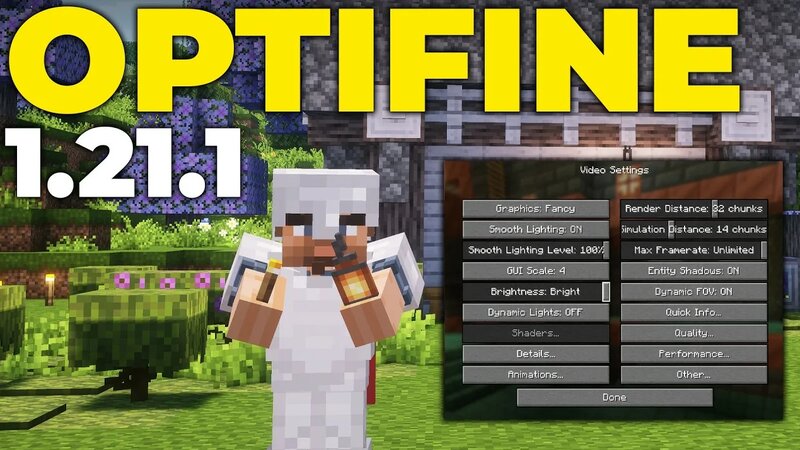 How To Download & Install OptiFine 1.21.1 - Смотреть онлайн в поиске ...