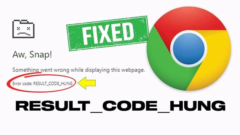 Fix Result_CODE_HUNG Error On Google Chrome - Смотреть онлайн в поиске ...
