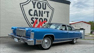 Test Drive 1975 Lincoln Continental SOLD $9,950 Maple Motors #1047