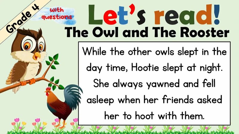 Reading comprehension / grade 4 / practice reading / at last - Смотреть ...