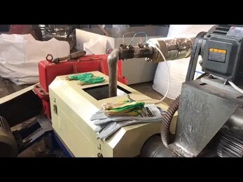 Гранулятор серии SJ 125/125 у клиента в работе на агломерате
