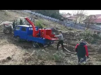 Дробилка/мульчер/измельчение древесины