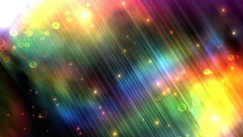 60fps HD Background Rainbow Flares Bubble Strips Animation - Смотреть ...