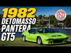 De Tomaso Pantera GT5 1982 года | Итальянский стиль, американский маслкар | Тест-драйв от Джека Б.